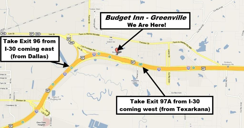 Budget Inn Motel Greenville Tx Bagian luar foto